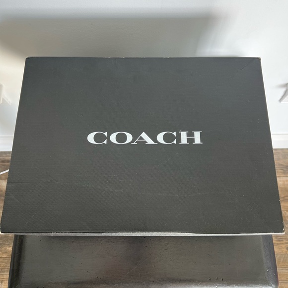 Coach Black Pell Leather Bootie size 6.5 - Picture 13 of 14